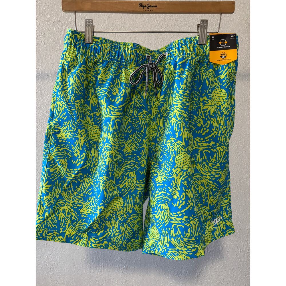 Speedo Swim Trunks Mens Size Medium New - Picture 2 of 5